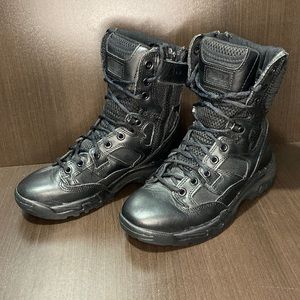 5.11 TACTICAL SERIES SIDE ZIPPER BOOT, MENS SIZE 6 ,  IN BLACK